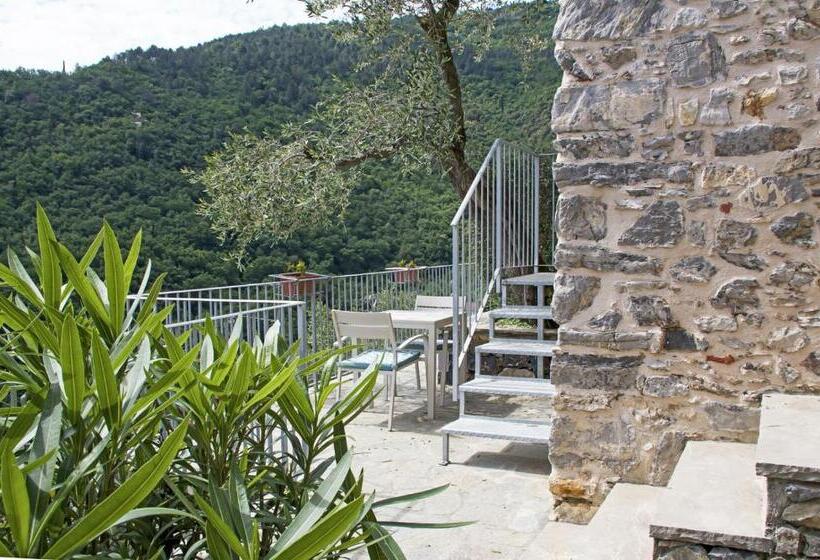 پانسیون La Terrazza Con L Ulivo Guesthouse Con Terrazza E Vista Sul Golfo Dei Poeti