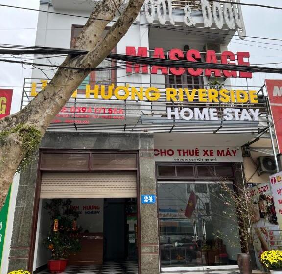 تختخواب و صبحانه Lĩnh Hương Riveside Homestay