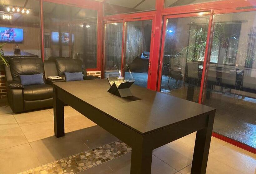 ペンション Dépendance Avec Billard à Proximité Zénith Rouen