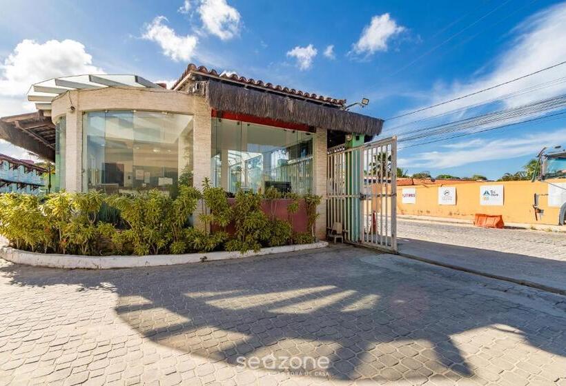 渡假胜地  Apto Aconchegante Prox A Praia De Taperuã Tpv511