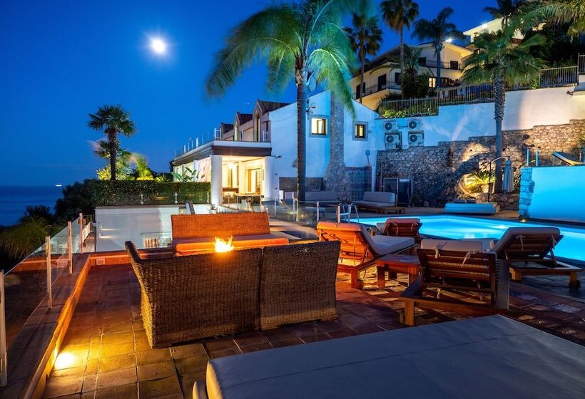 Villa Zagara Garden Spectacular Sea View In Taormina