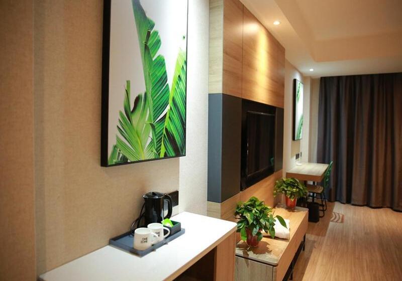 فندق Thank Inn Chain Suqian Hubin New District Santaishan Park