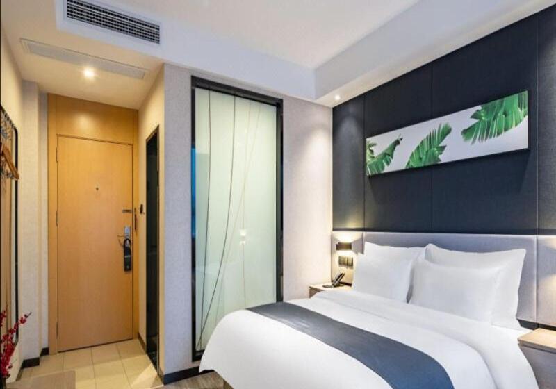 فندق Thank Inn Chain Suqian Hubin New District Santaishan Park