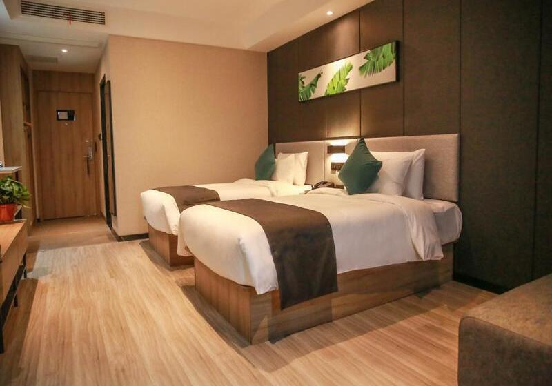 فندق Thank Inn Chain Suqian Hubin New District Santaishan Park