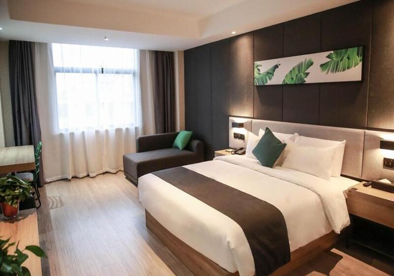 فندق Thank Inn Chain Suqian Hubin New District Santaishan Park