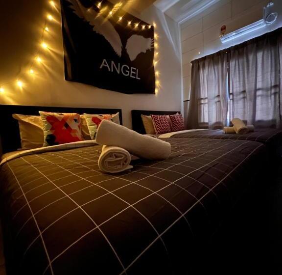 Общежитие Room2#ig Theme Bargainous#shared Bathroom#4pax#2min Kek Lok Si