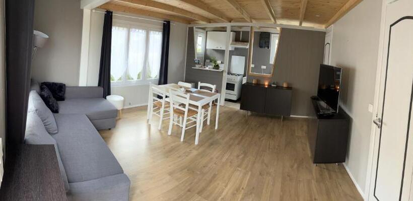 펜션 Chalet Charmant Monika Avec Piscine