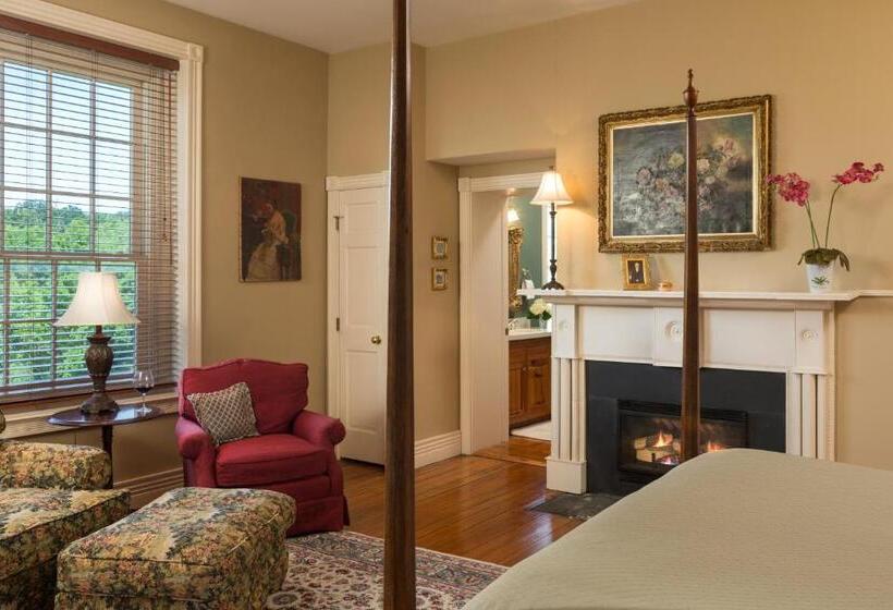 住宿加早餐  Inn And Cabins At Vaucluse Spring