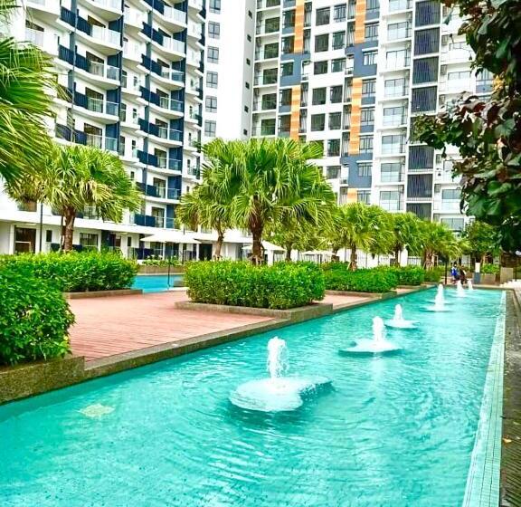 بنسيون Eyu@timurbay Seaview Residence