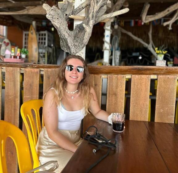 استراحتگاه Beach Shack Chalet Garden View Aframe Small Unit