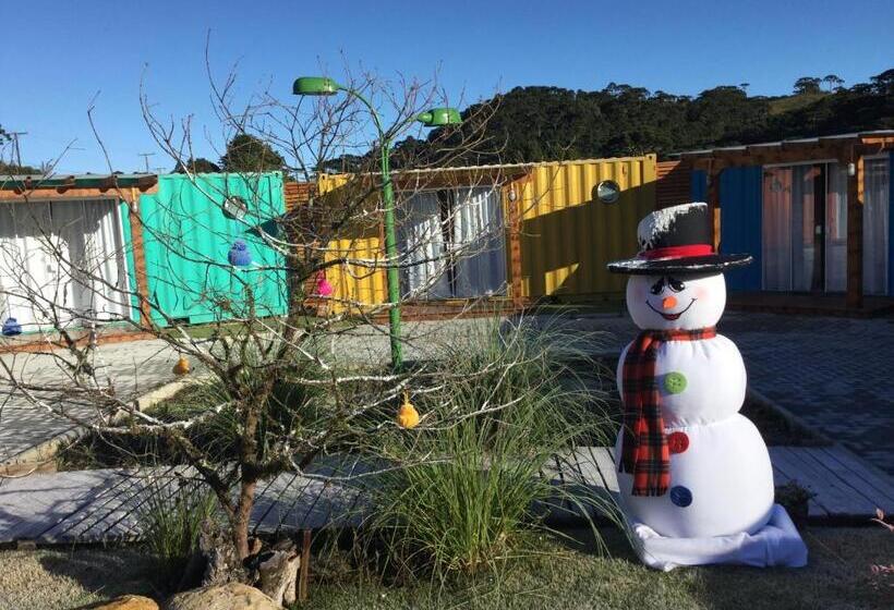 פנסיון Villa Dos Ventos Hospedagem Container