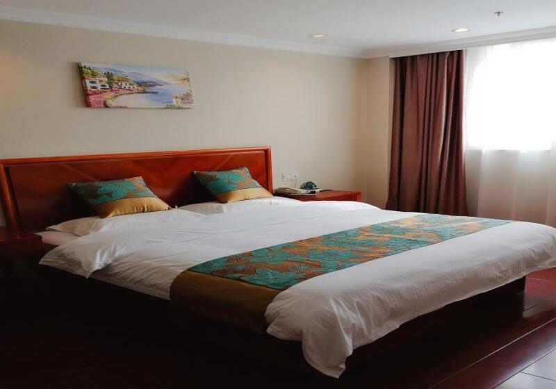 호텔 Greentree Inn Jiangsu Taizhou Taidong Railway Station Business