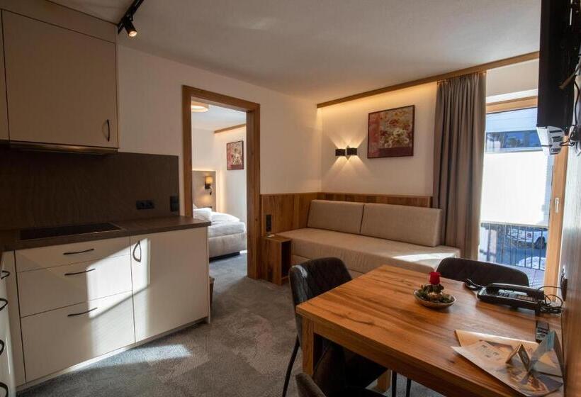 تختخواب و صبحانه Alpenresidenz Trisanna