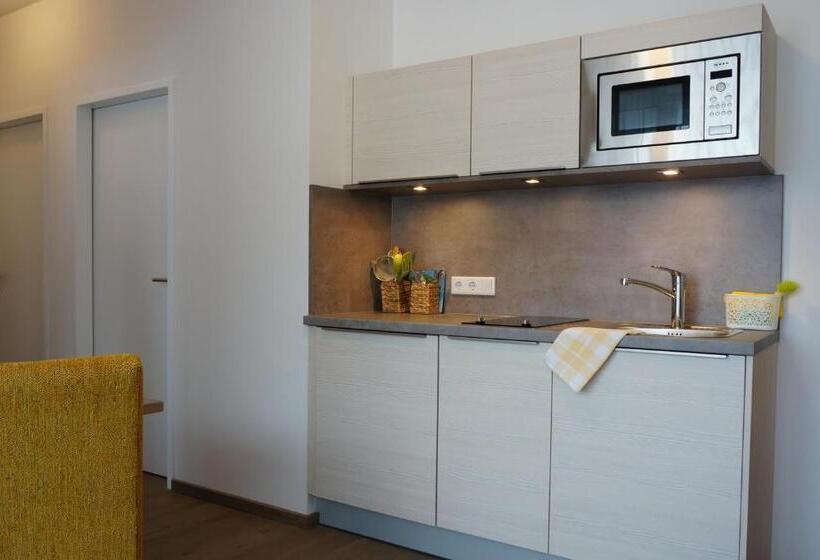 تختخواب و صبحانه Aparthotel Bergtraum