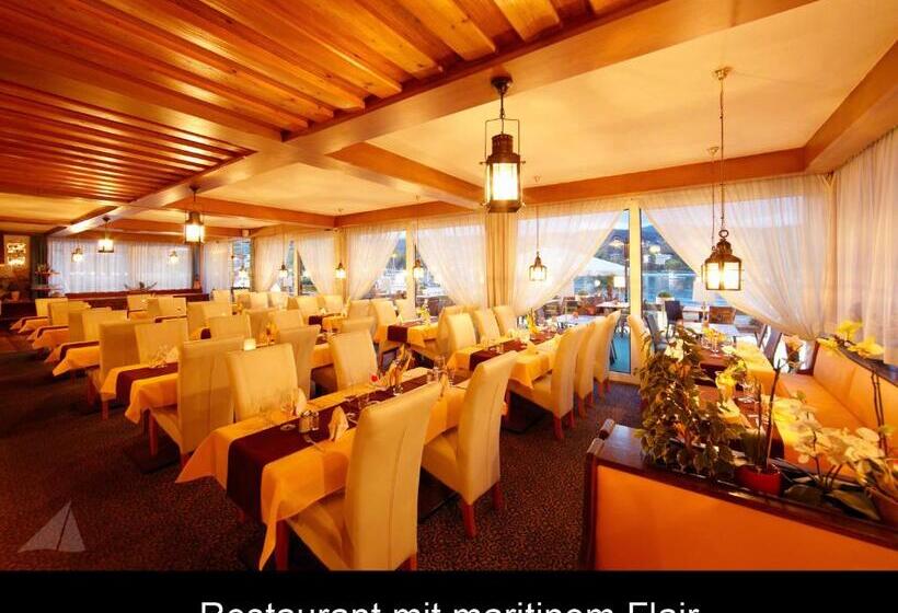 هتل Restaurant Veldener Traumschiff Direkt Am See In 2min Im Zentrum