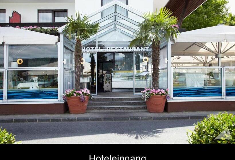 هتل Restaurant Veldener Traumschiff Direkt Am See In 2min Im Zentrum