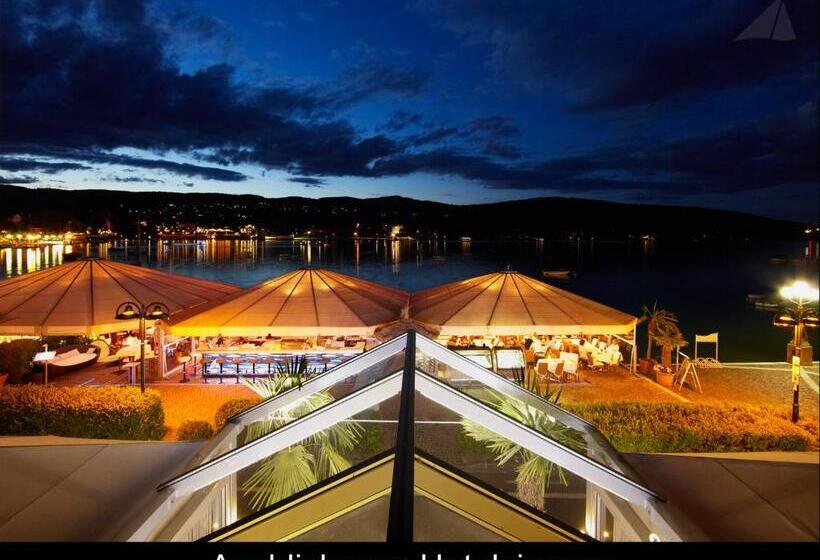هتل Restaurant Veldener Traumschiff Direkt Am See In 2min Im Zentrum