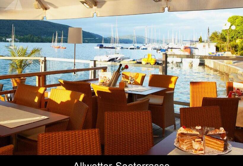 هتل Restaurant Veldener Traumschiff Direkt Am See In 2min Im Zentrum