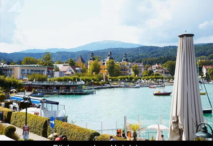 هتل Restaurant Veldener Traumschiff Direkt Am See In 2min Im Zentrum
