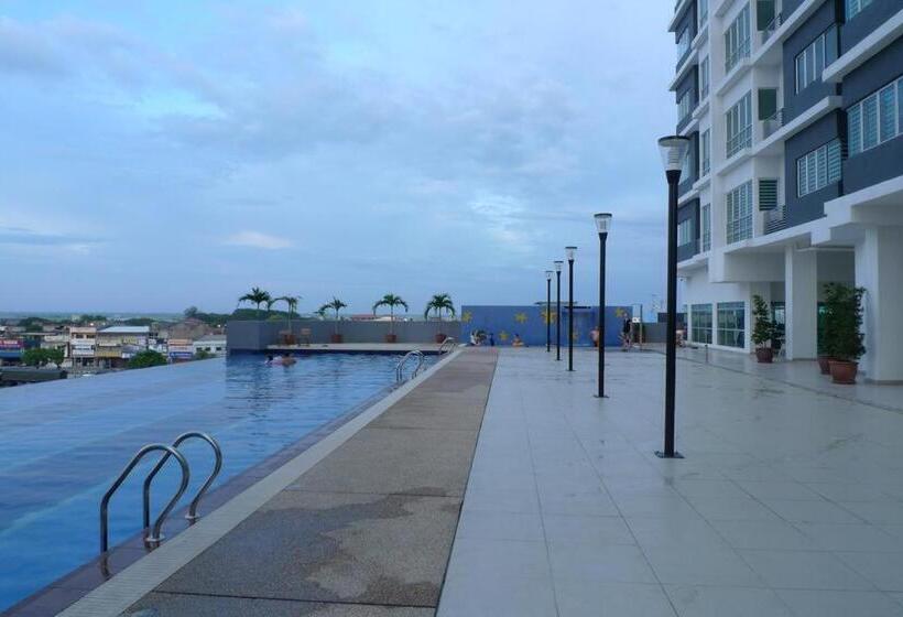 민박 Sekinchan Seaview Homestay 7 High View
