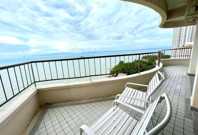 膳宿费 Seaview Deluxe@rainbow Paradise Tg Bungah 4 6pax