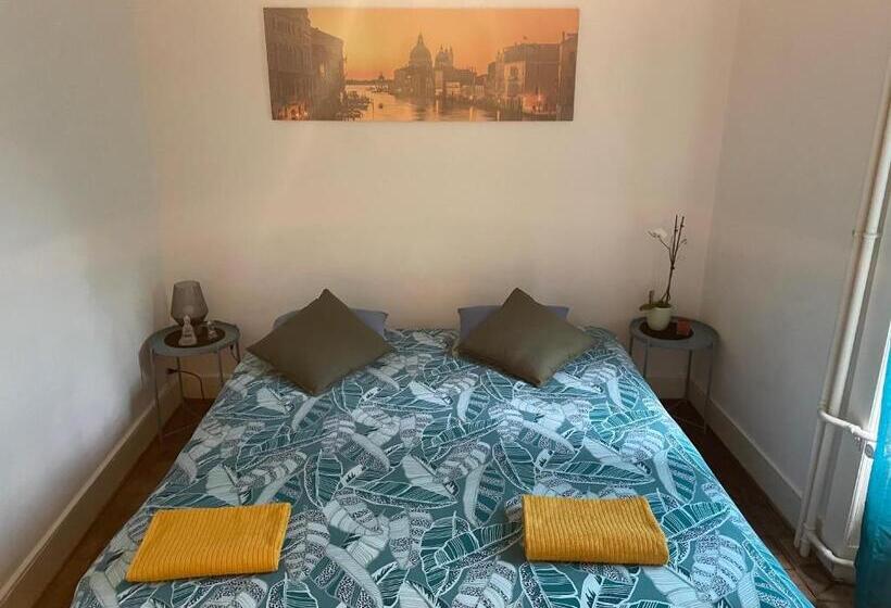 تختخواب و صبحانه Chambre Double Vue Lac Montreux Centre