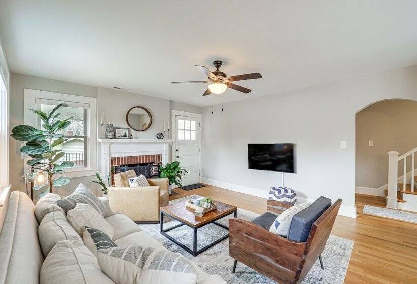 Historic Morganton Home W/ Patio & Fire Pit!