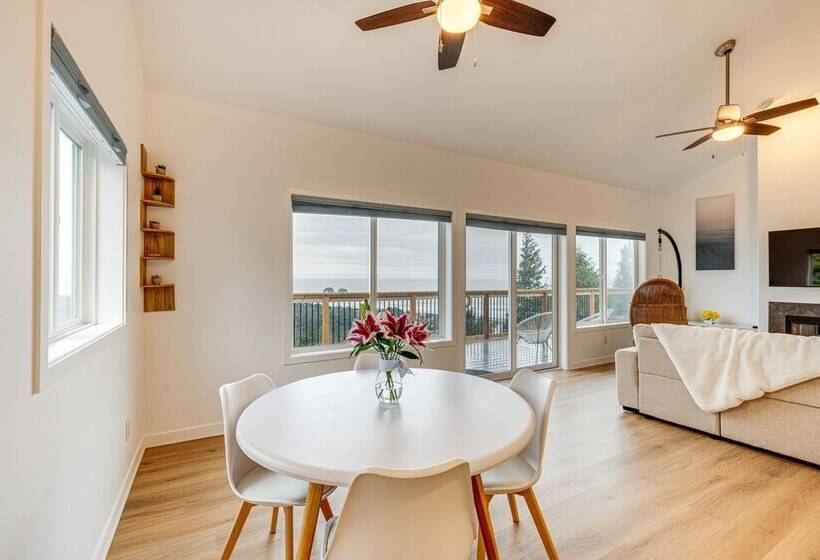 Lovely Rockaway Beach Home W/ Pacific Ocean Views!