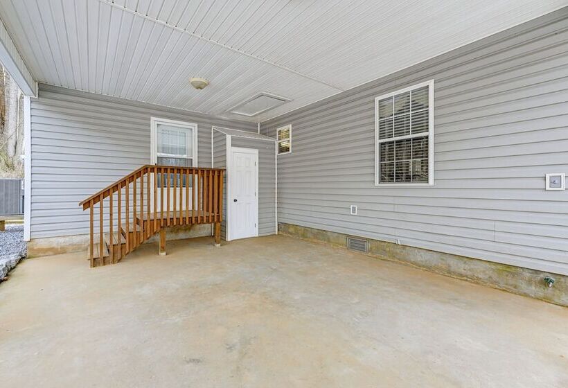 Idyllic Creekside Hayesville Home W/ Fire Pit