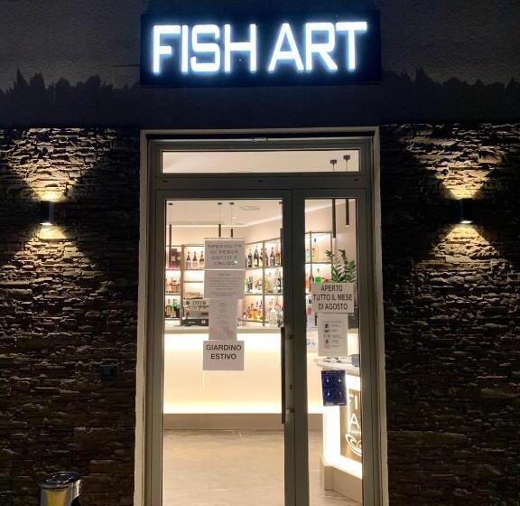 مبيت وإفطار Beb E Ristorante Fish Art