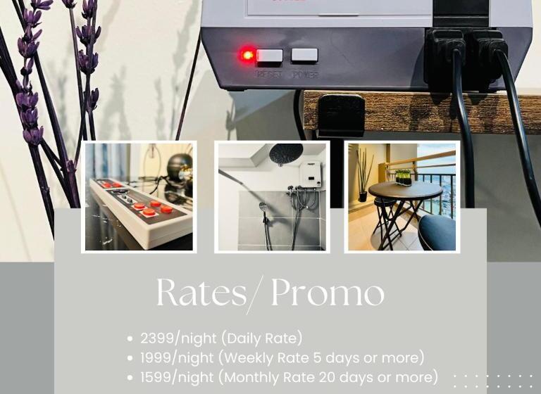Modern Contemporary 1br Fully Furnished Condo With Balcony At Prisma Residences