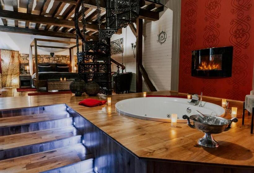پانسیون L Eden   Suite Privative Avec Jacuzzi Et Sauna