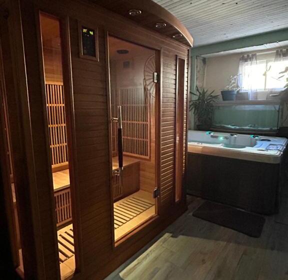 ペンション Chambre D’hôte Avec Sauna & Jacuzzi