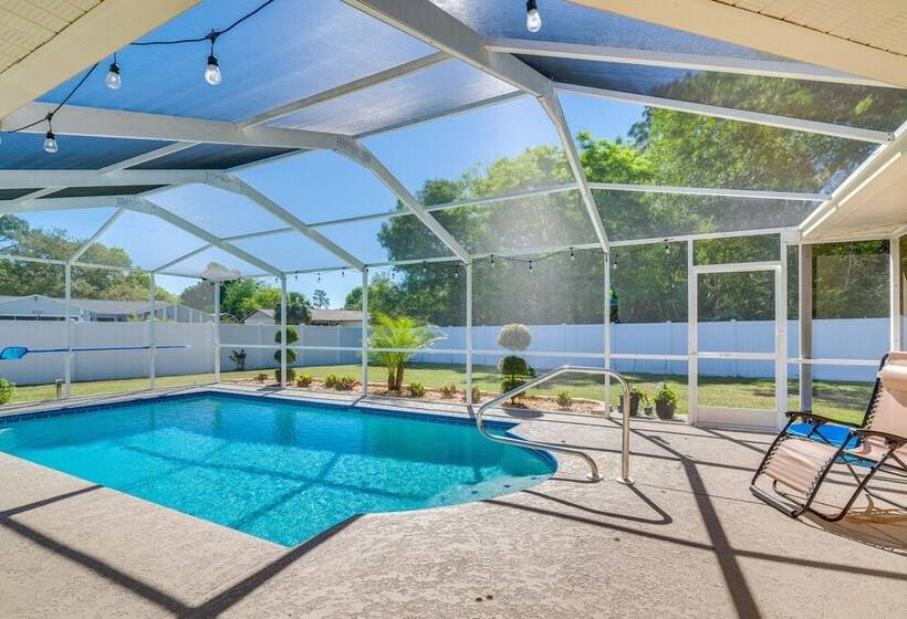 Spring Hill Home W/ Private Yard & Heated Pool!