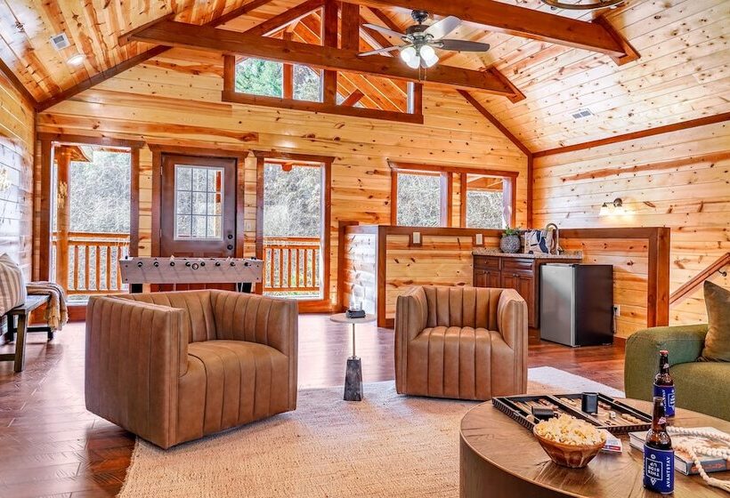 Daybreak By Avantstay Sleeps 18 Cabin + Pool/spa