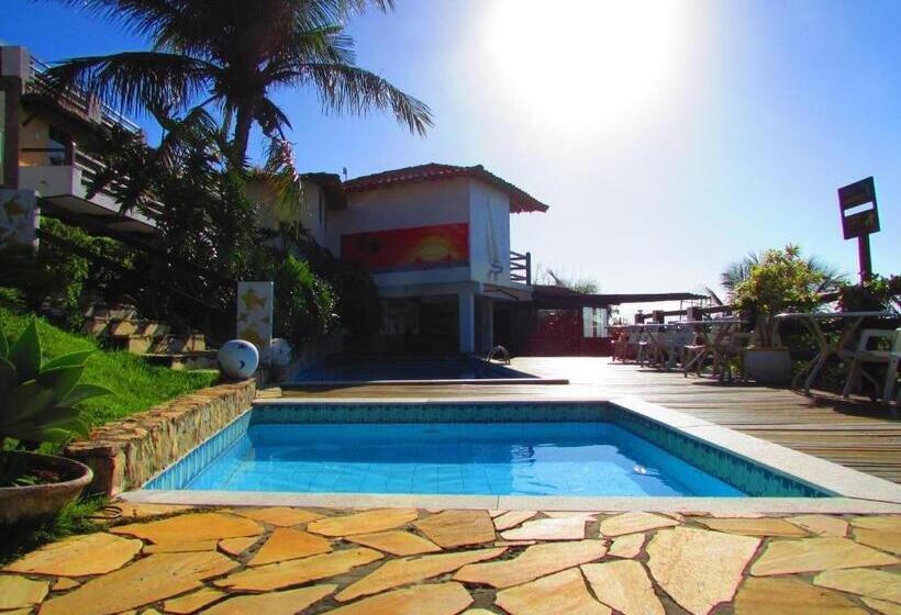 Flat Geribá Com Linda Vista, 500 Metros Da Praia
