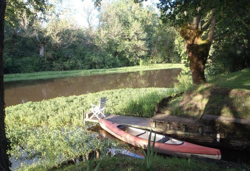 צימר Les Caboderies Chambre Familiale Privée Indépendante 2 Lits