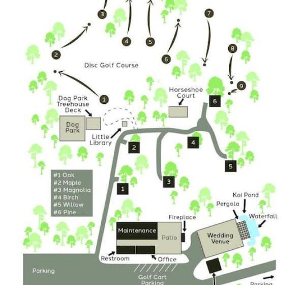 אתר נופש Oak Luxury Treehouse Near Lake Guntersville