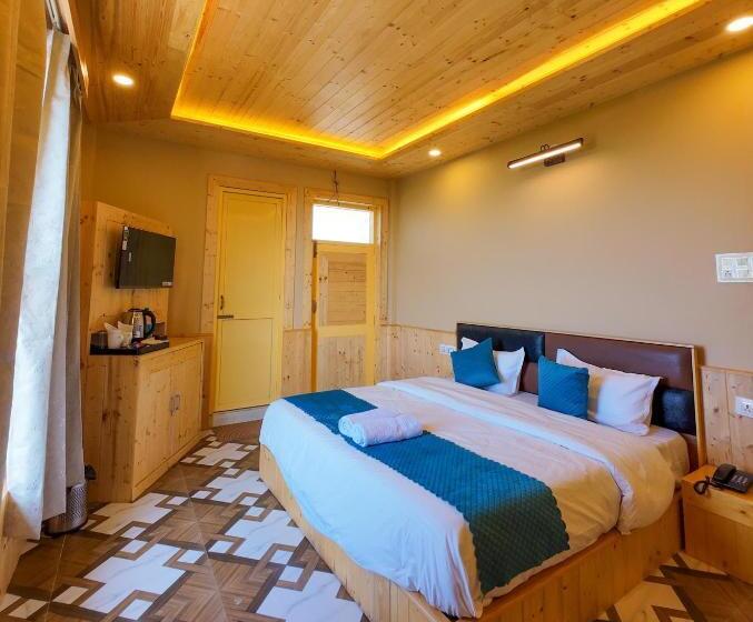 호텔 Goroomgo Ghar Bar Boutique Stay Himachal Pradesh Luxury Room & Mountain View