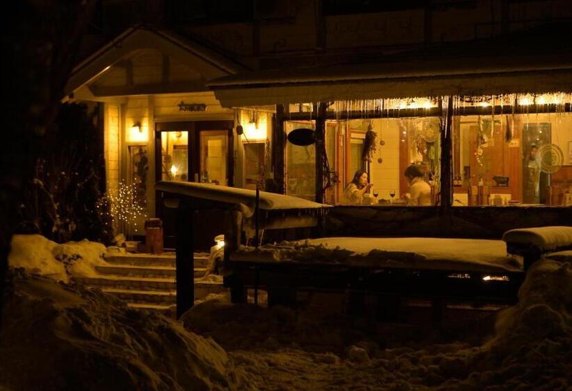 تختخواب و صبحانه Hakuba Pension & Log Hotel Meteor