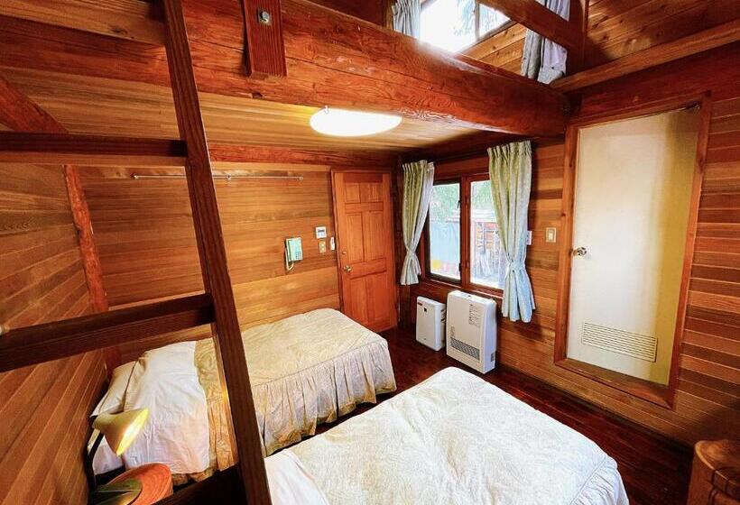 تختخواب و صبحانه Hakuba Pension & Log Hotel Meteor