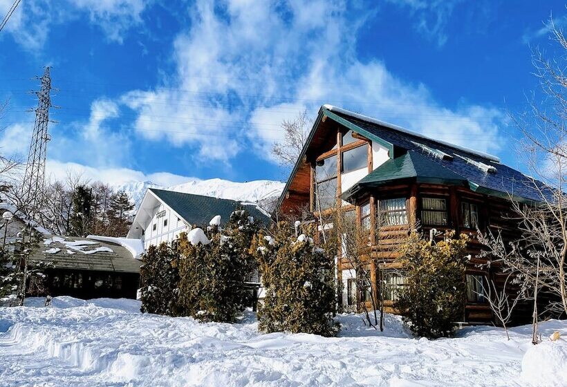 تختخواب و صبحانه Hakuba Pension & Log Hotel Meteor