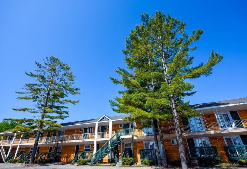 هتل Cabins Of Mackinaw & Lodge