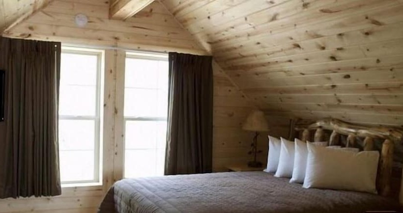 هتل Cabins Of Mackinaw & Lodge