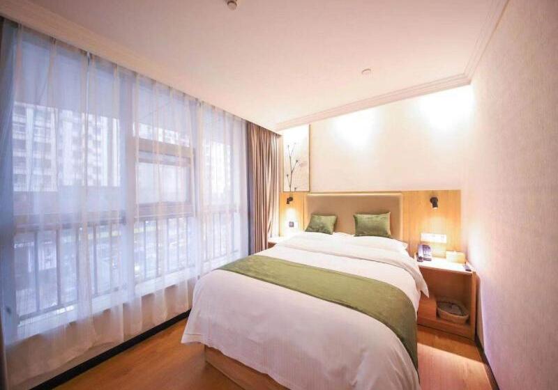 호텔 Greentree Inn Anhui Hefei West Wangjiang Road Qianshan Road Express