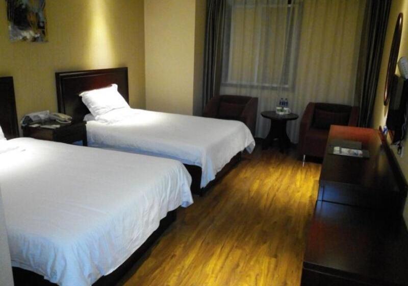 호텔 Greentree Inn Chuzhou International Trade Market Express