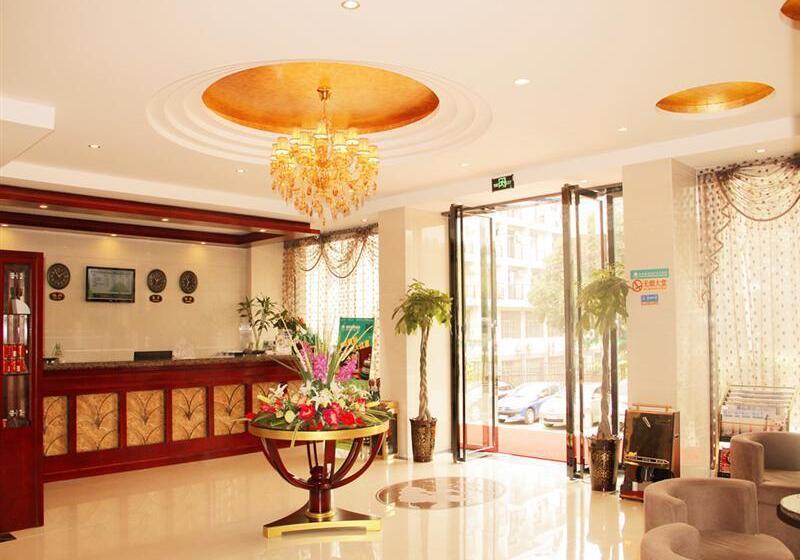 호텔 Greentree Inn Anhui Hefei Wuhu Road Wanda Plaza Express
