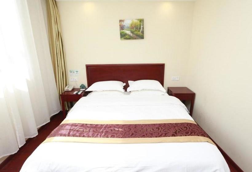 בית מלון כפרי Greentree Inn Anhui Liuan Railway East Station Passenger Station Express