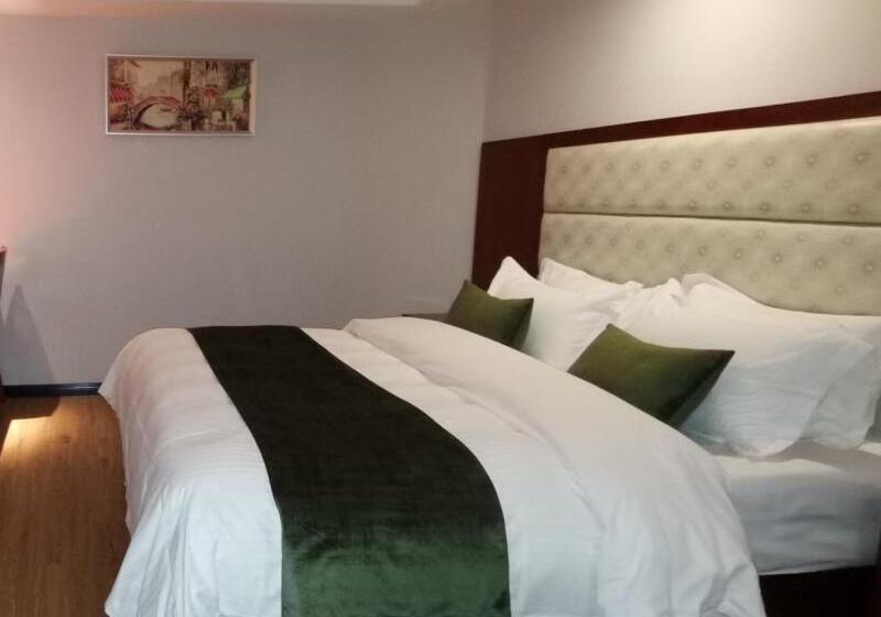 בית מלון כפרי Greentree Inn Anhui Hefei Mengcheng Road Beierhuan Express