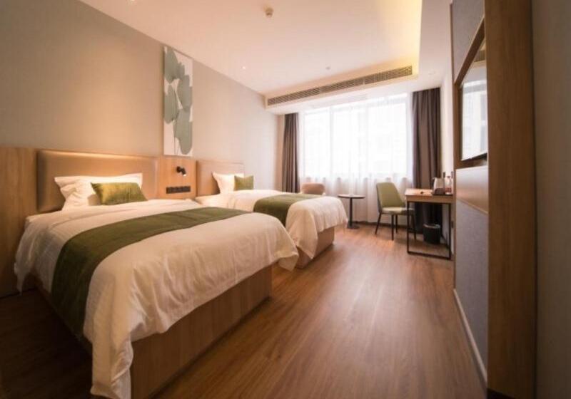 בית מלון כפרי Greentree Inn Anhui Hefei Mengcheng Road Beierhuan Express